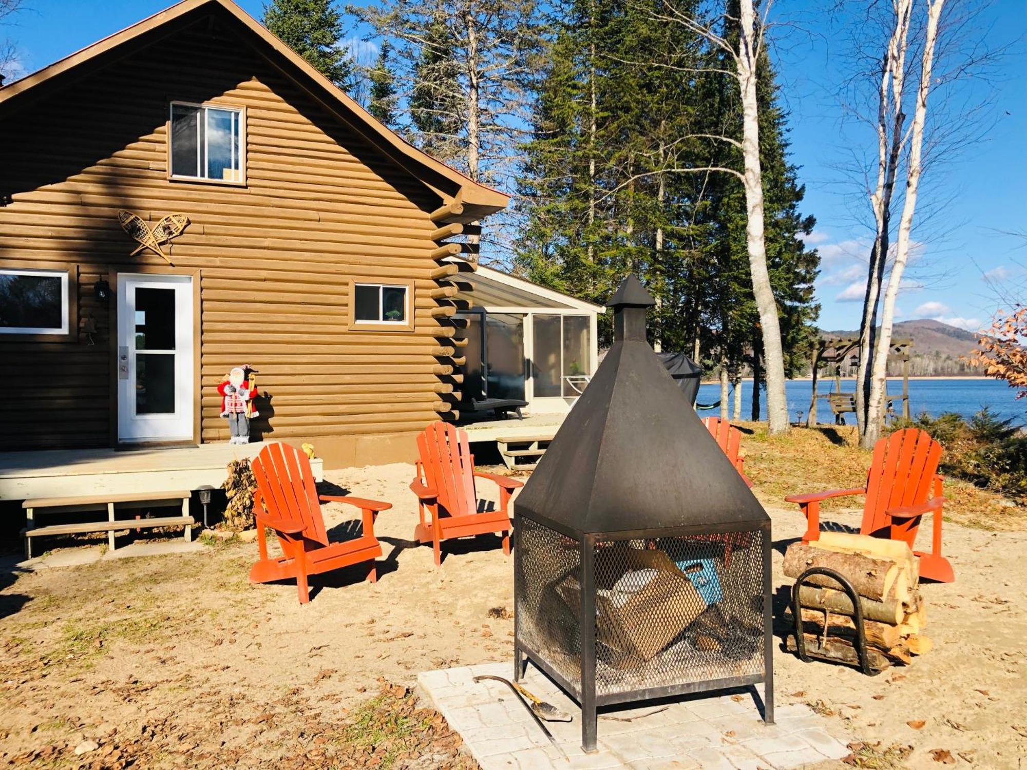 Le chalet au souvenir Bouchette Extérieur photo