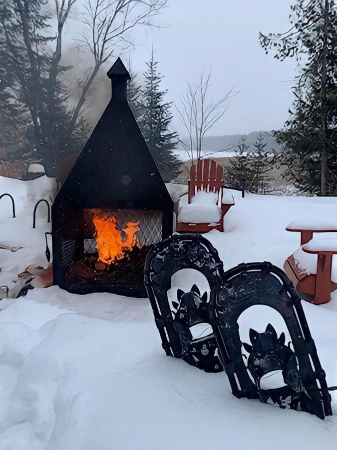 Le chalet au souvenir Bouchette Extérieur photo